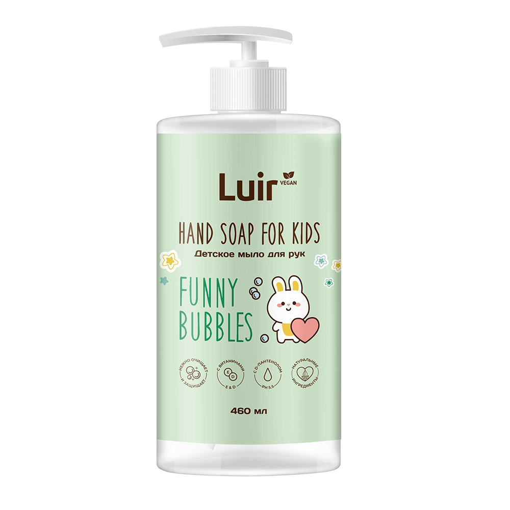 Luir Funny bubbles Мыло детское для рук, 460 мл